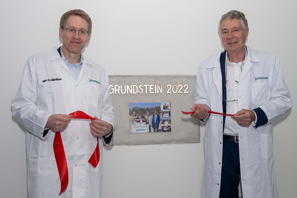 Eröffnung des neuen PLANTON Laborzentrums in Kiel